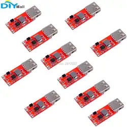 10 шт./лот 3A DC-DC 12/24 V до 5 V USB Шаг понижающий преобразователь модуль