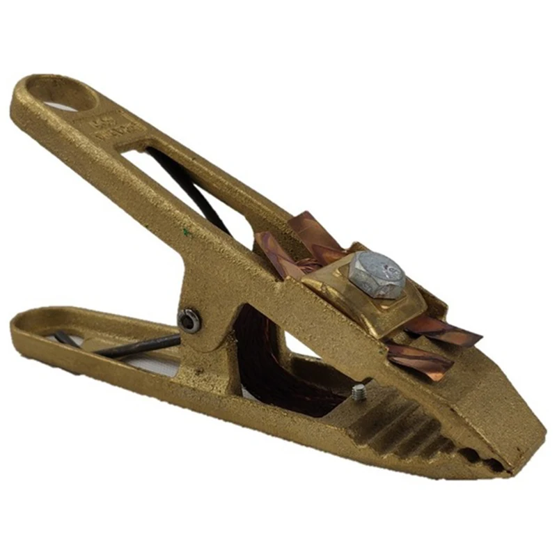 

Welding Clamp 600A Ground Clamp Heavy Duty Earth Clamp For Welding/Cutting/Electrical Transaction Cable Holder Full Copper Bod