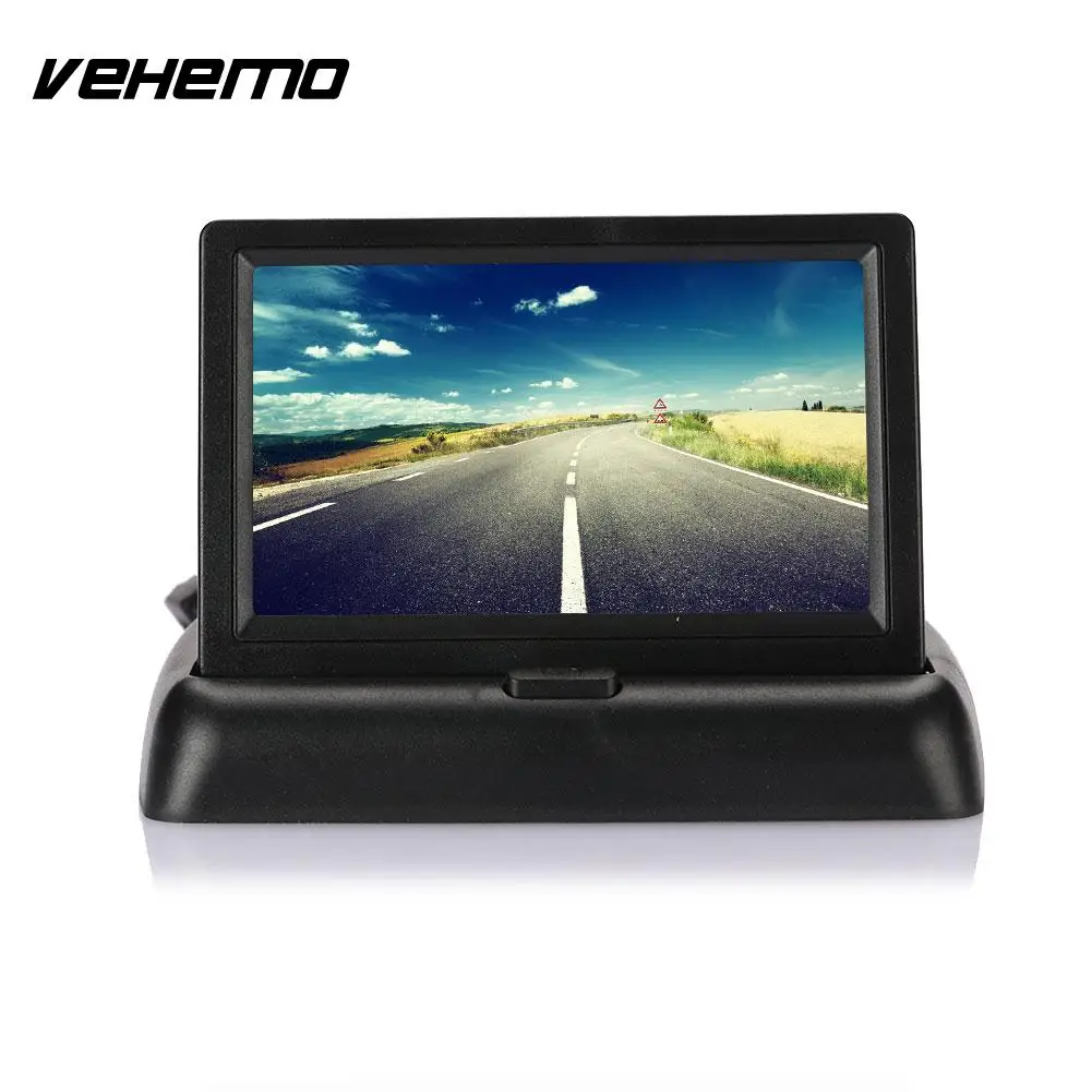 Vehemo NTSC PAL 2 Вт монитор автомобиля Автомобильная электроника Реверс универсальный
