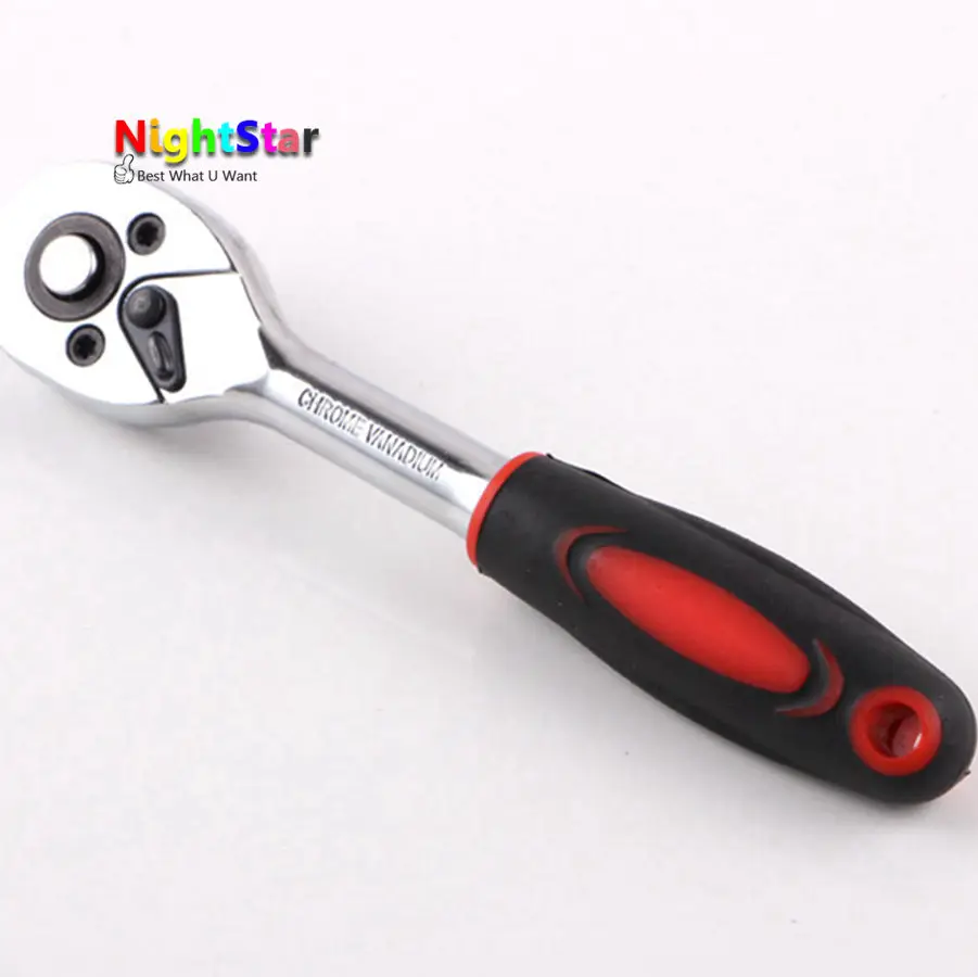 

1/4" Torque And Ratchet Wrench Set Repair Tools For Vehicle Bicycle Bike Socket Wrench Kit Tool