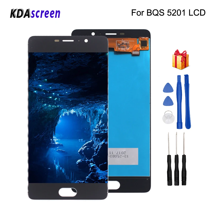 ЖК дисплей для BQ 5201 BQ5201 BQS сенсорный экран запчасти телефона дигитайзер замена с