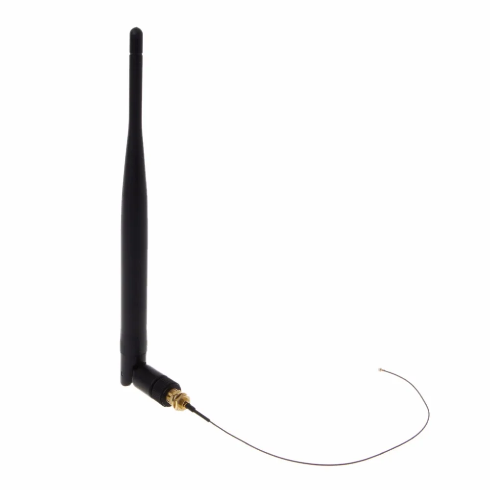 

5dBi Dual Band WiFi Antenna + IPX Pigtail Cable For M.2 Wireless Card WLAN/3G/4G