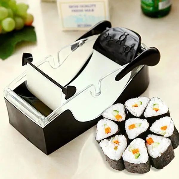 

Lekoch 1 Pcs Roll Sushi Maker Machine Cutter Roller DIY Original Roll Tool Plastic Sushi Molds Cooking Tools Kitchen Accessories