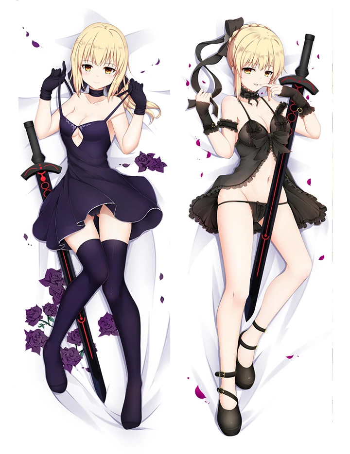 Аниме Dakimakura тело Fate Stay Night Saber 150x50 см 100x35 см наволочка манга 1