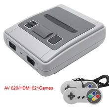AV 620/HDMI 621 игр Ретро ТВ Видео игровой консоли Ручные игры для NES Classic игры Детский игровой консоли двойной геймпад