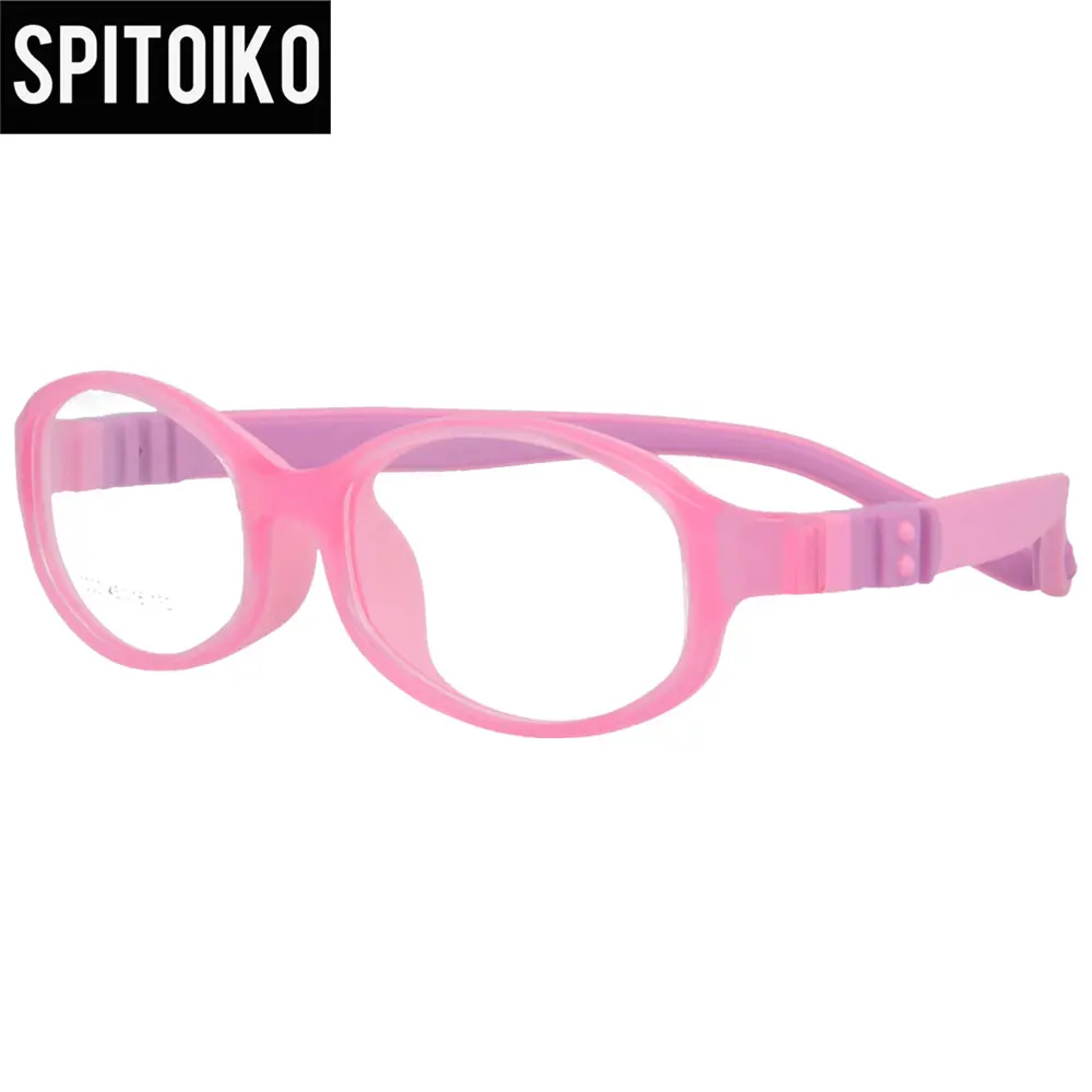 SPITOIKO Kids'glasse TR и Кремниевая оптическая рамка Рецептурные очки 7002