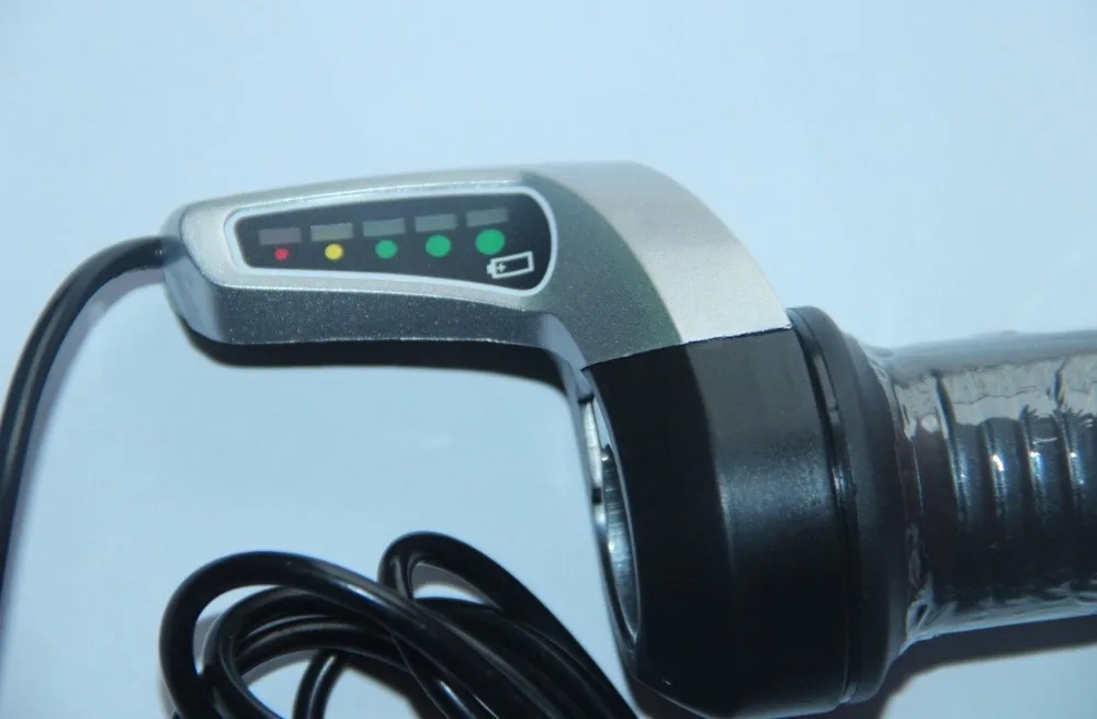 Электрический велосипед дроссель скутера Твист ручки 36V 48V + 800W мотор щеткой