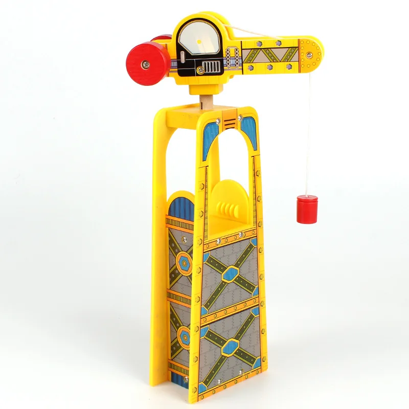

Thomas Big Yellow Crane Thomas Wooden Train Track Railway Accessories CraneTender Educational Slot DIY