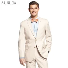 Классические модные мужские свадебные костюмы на двух пуговицах, тонкие костюмы жениха, элегантные мужские торжественные костюмы из трех предметов(пиджак+ брюки+ галстук