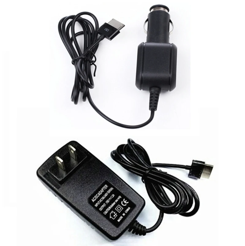 AC DC Home Travel Charger + Car Charging Cord Power Adapter For ASUS
