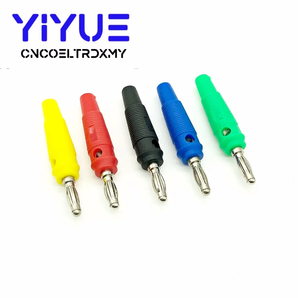 4MM Banana Plug Audio Speaker Connectors Amplifier Speaker Binding Post 4mm Banana Jack Plug For Cable Terminals (3)