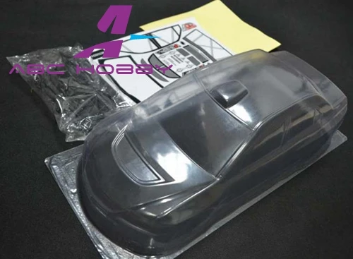 

1/10 On-road Body Shell 190mm(transparent) for Kyosho HPI Tamiya HSP