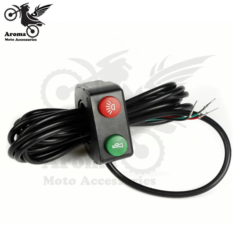 

scooter additional switches handle bar headlight horn control extra motorcycle switch handlebar 22MM 7/8'' motorbike Controller