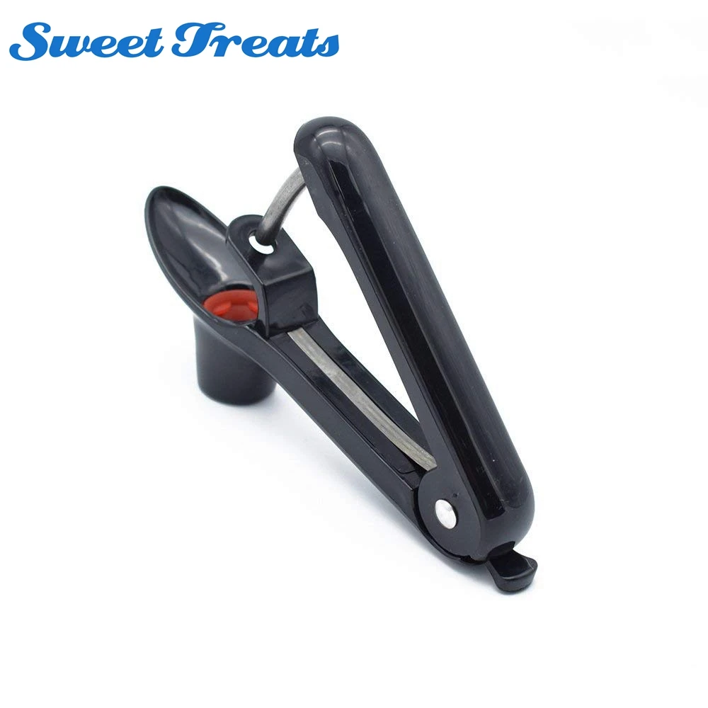 

Sweettreats Handheld Cherry Olive Pitter Remover Corer Stone Seed Squeeze Grip Portable Kitchen Gadgets Tool