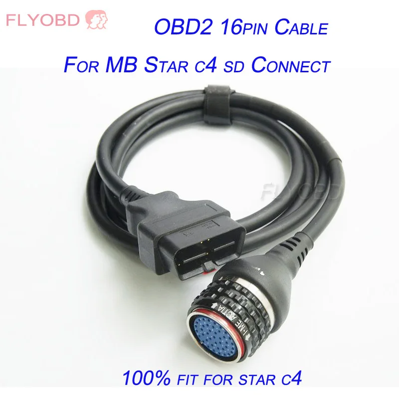 Doip Mb Star C4 Obd2 16Pin Cable Obd Ii 16 Pin Main Test Cable For Sd Connect C4 Star Diagnostic Tool Main Testing Cable|Obd Ii|Cable Obdcable Obd Ii - Aliexpress