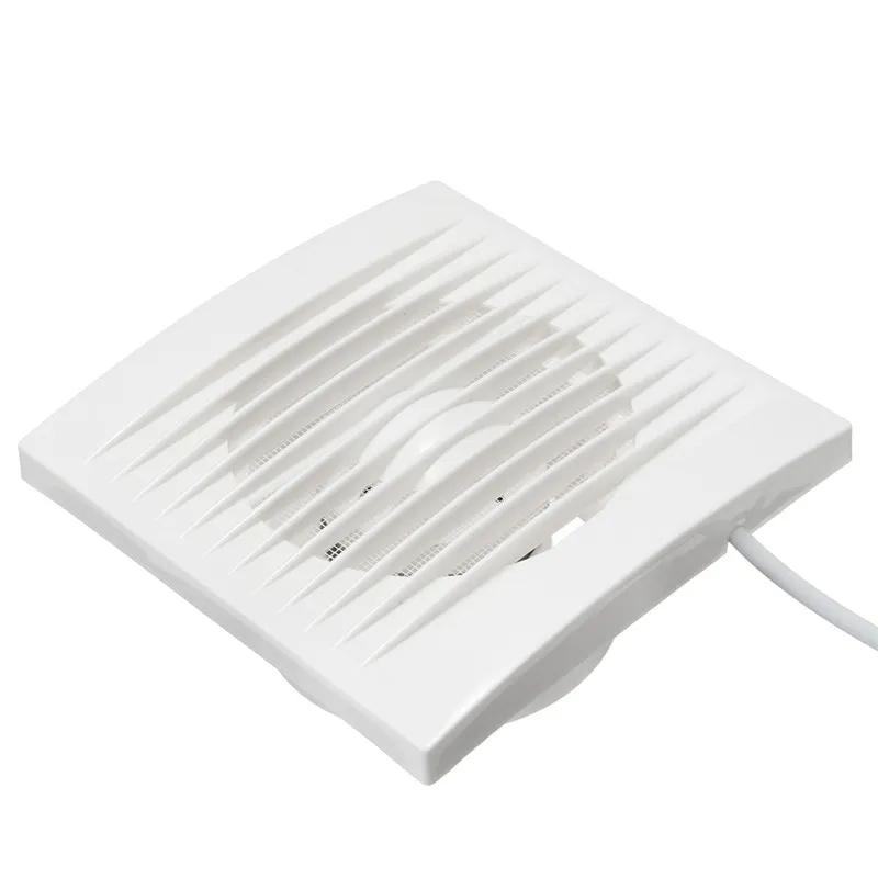 Kaufen 220V Hängen Wand Weiß Ventilador Kleine Ventilator Extractor Auspuff Fans Wc Bad Küche Fan Loch Größe 110x110mm 40W