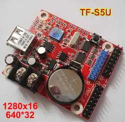 Мини-открытка TF-SU P10 светодио дный дисплей карты, Малый usb-драйвера контроллера, P10 светодио дный модуль управления карты