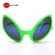 UVLAIK, забавные солнцезащитные очки с глазами инопланетянина, мужские маски, новинка, очки для женщин, вечерние украшения, подарок для фотосессии, реквизит