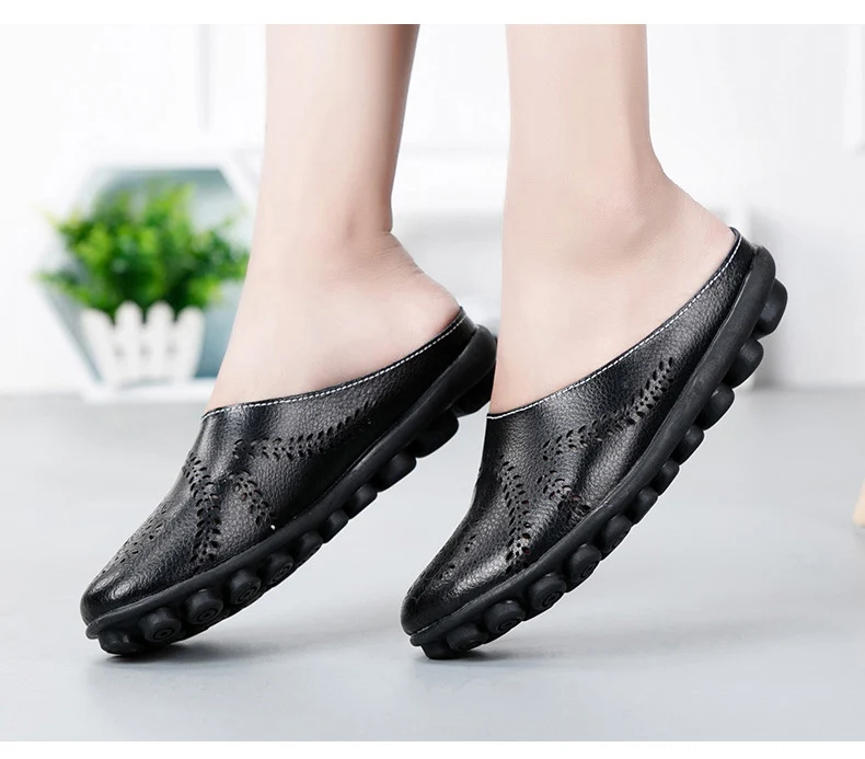 XY 991 Cut Outs Women\\\'s Summer Flats Shoes -18