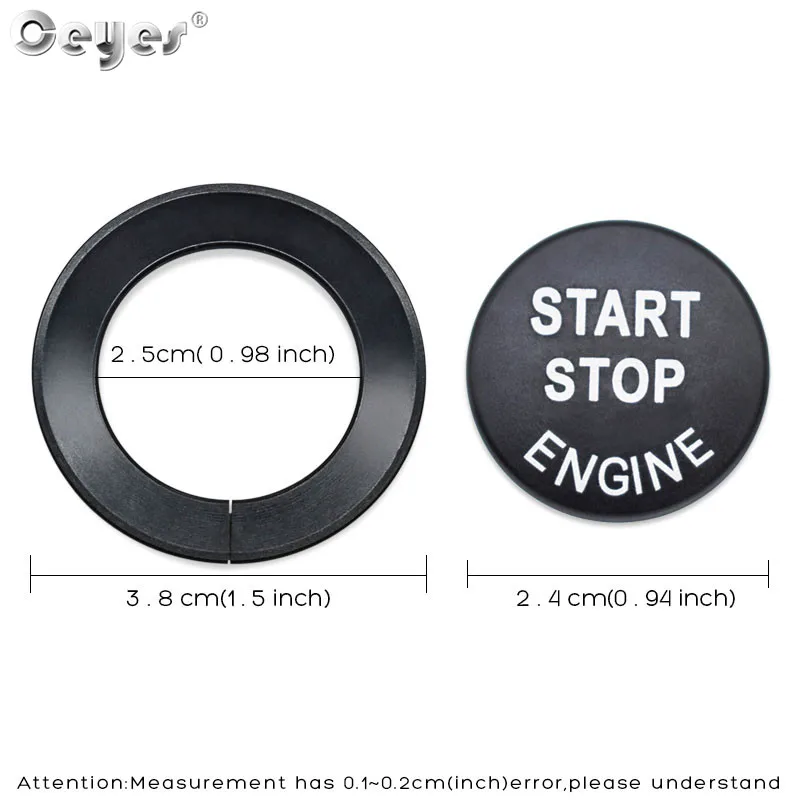 Car Start Engine Button Key Ring for NISSAN (23)