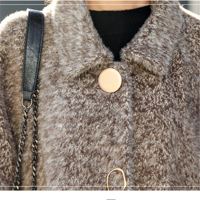 Laine Dans Or Et Femmes Longue Pink Manteau Nouveau Hjb396 La Section De dark L'eau Rice D'hiver Velours 2018 Populaire Grey Automne qCvPwP