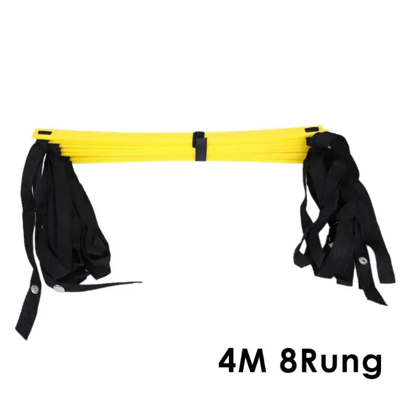 6/7/8/12/14 Rung Nylon Straps Agility Ladder Training Stairs Soccer Football Speed Training Sports Staircase Ladder Equipment