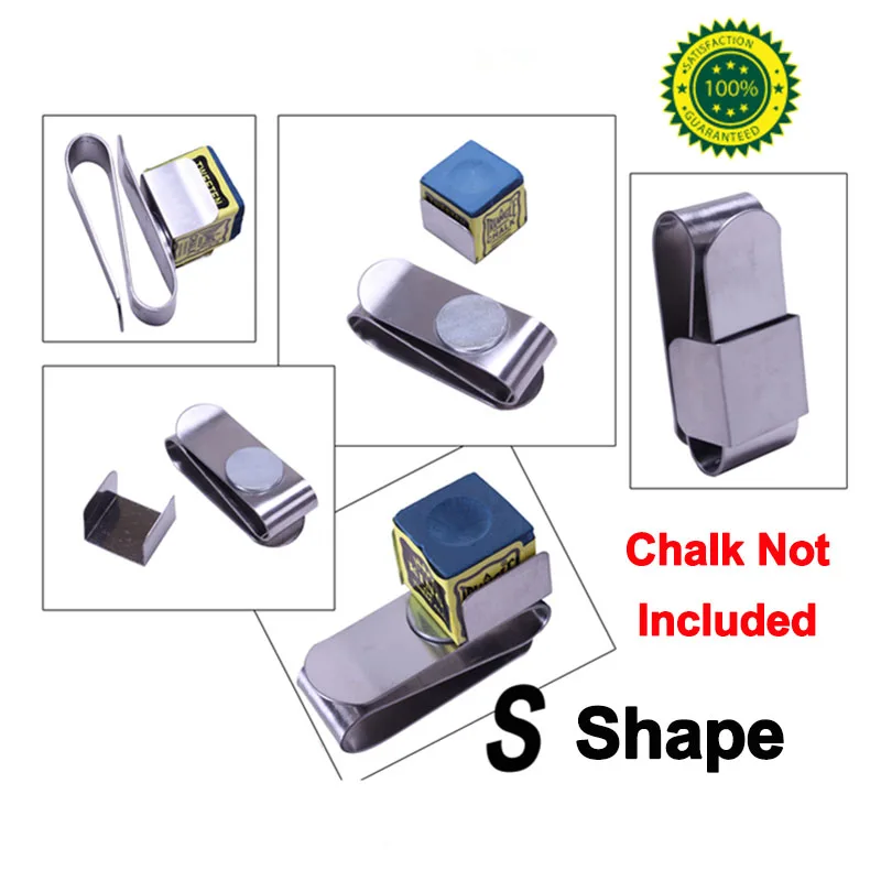 

Little S Shape Magnet Pool Snooker Chalk Holder Billiard Accessories China