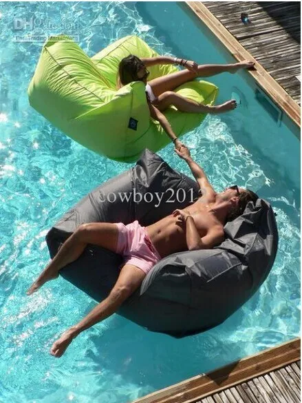 

Swimming Beanbag Sofa For Pool Bench Solid Coulours Outdoor Sleeping Relaxing Bag Necessity For Enjoying Summer