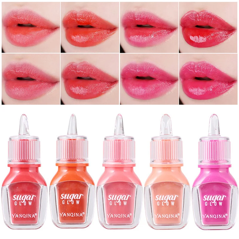 

5 Colors New Gloss Liquid Lipstick Moisturizing and Lasting Lip Gloss Fashion Color Candy Lip Glaze Make Up Gloss Lip TSLM1