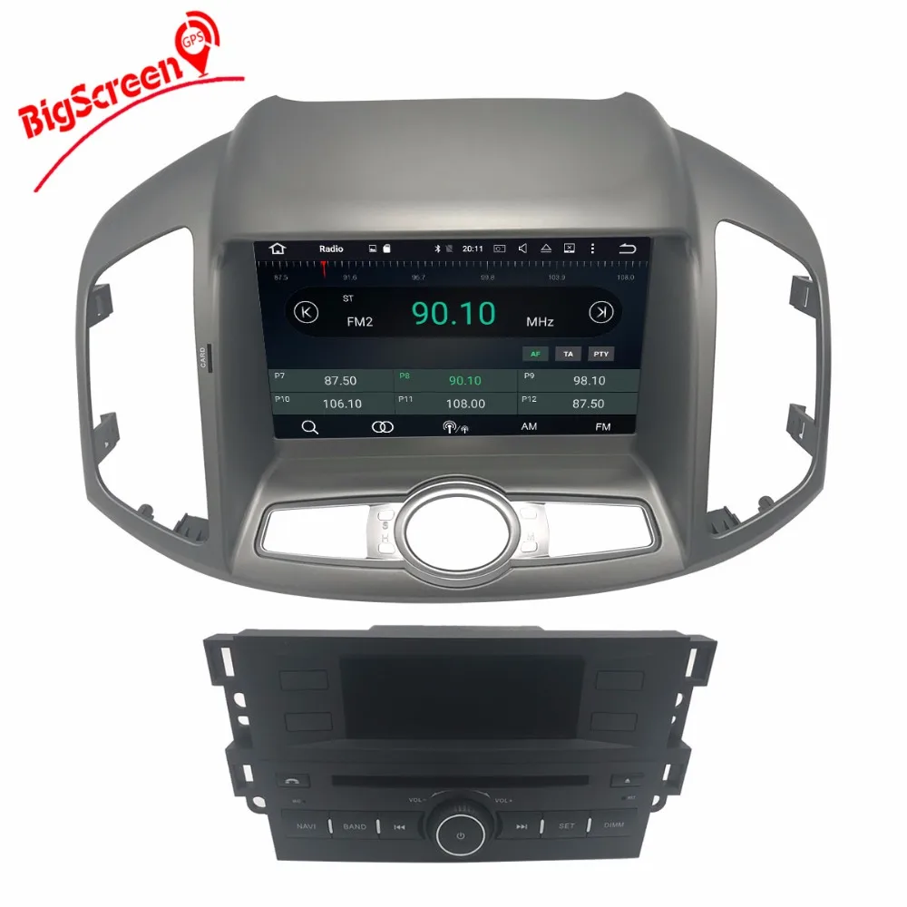 Cheap Android 8.1 Car CD DVD player GPS navigation For CHEVROLET CAPTIVA 2012-2017 multimedia player Satnav tape recorder head unit HD 5