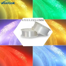 0,75 мм 1,0 мм 1,5 мм 2 мм 2,5 мм 3 мм светодиодный оптический освещение(pmma) со светящимся Пластик Кабельное освещение для настенный потолочный светильник бассейн x 10 шт