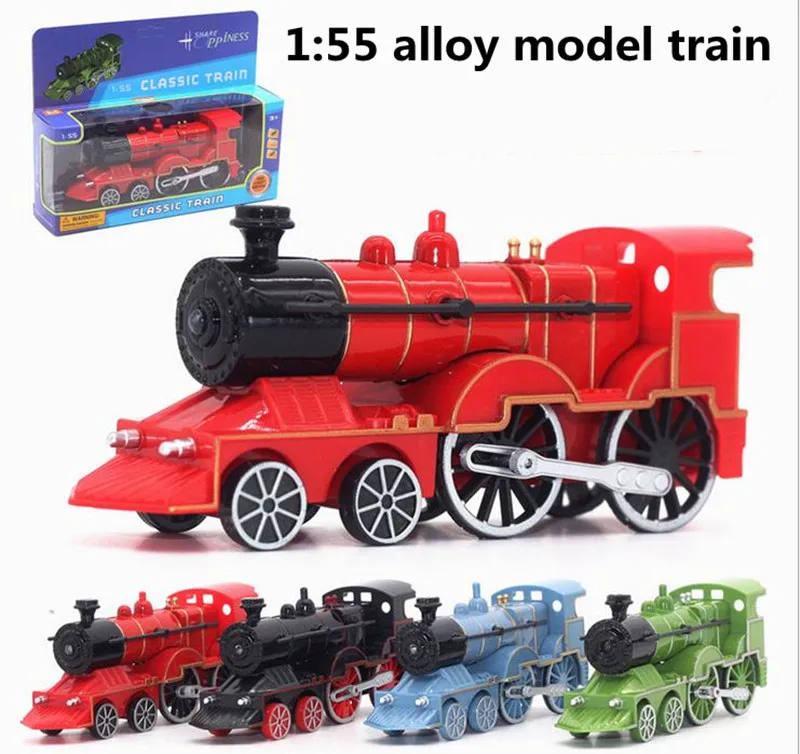 155 alloy classic steam train model, with sound and light