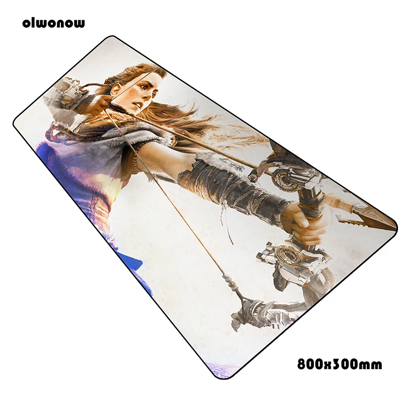 Horizon zero dawn коврик для мыши Высококачественный Компьютерный коврик для мыши 800x300x3 мм padmouse locrkand Коврик Для Мыши Эргономичный гаджет настольные коврики - Цвет: Size 800x300x3mm