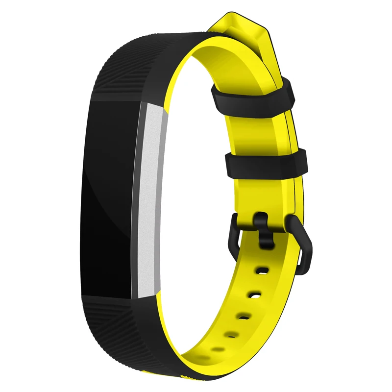 Yellow Ремешок Для Fitbit Alta HR Band фитнес-браслет мягкий силиконовый ремешок correa спортивные часы умные Сменные аксессуары - Цвет: Yellow