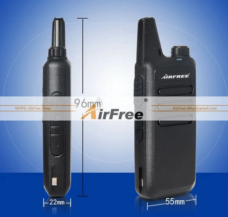 2 шт PMR446 Walkie Talkie airfree AP-100 5 W long range лицензии Бесплатная ПМР двухстороннее радио 16 Каналы CE RoHS с CTCSS/DCS кодов