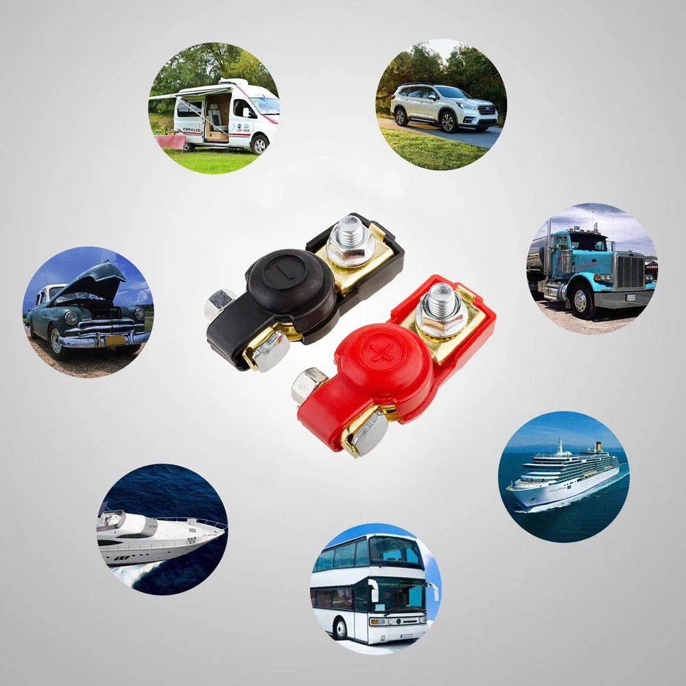 1 пара автомобильных аккумуляторов быстроразъемные клеммы для клеммные зажимы