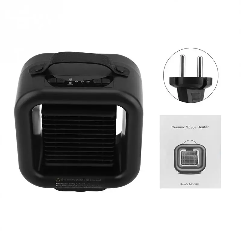 EU Plug AC220-240V Бытовой Мини PTC керамический нагреватель теплый вентилятор машина для дома и офиса Отопление электрическая плита теплее - Цвет: EU Plug AC220-240V