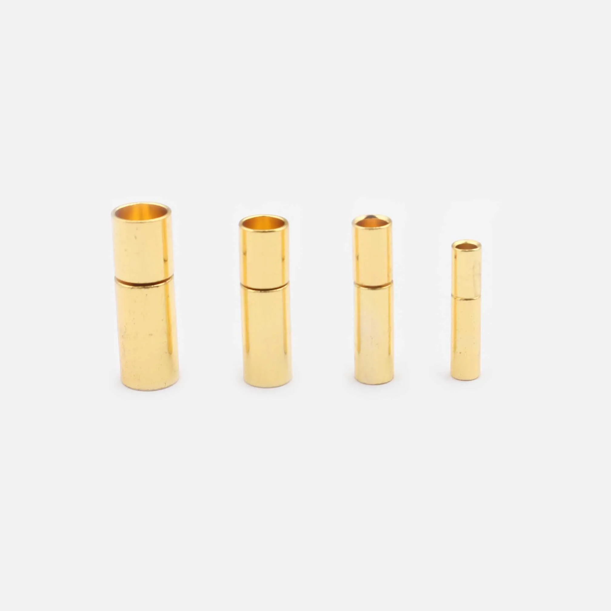 Antique Gold 10 комплектов серебро/золото/коричневый 2 мм 3 мм 4 мм 5 мм 6 мм 8 мм Металлические наконечники байонетные застежки для круглого кожаного шнура Ювелирные изделия для создания браслетов - Цвет: Antique Gold