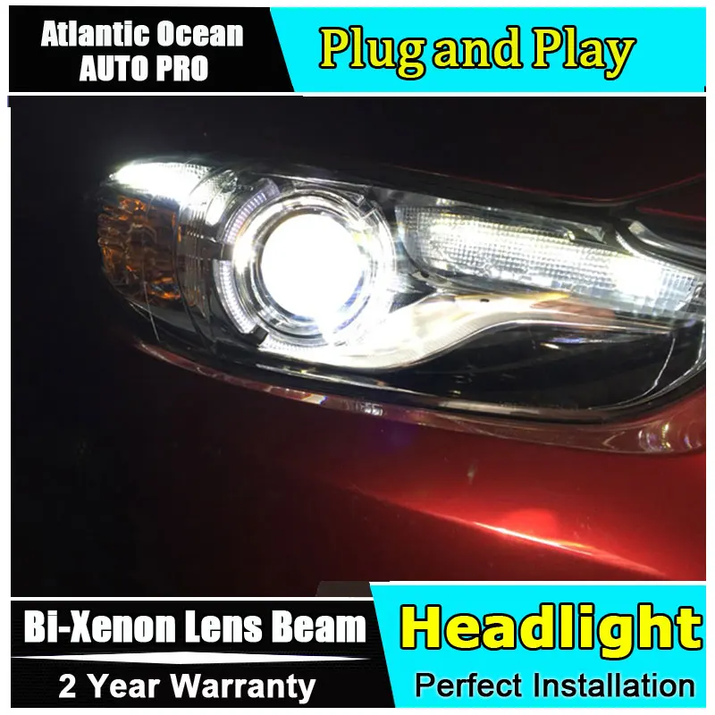 Clearance Car Styling New For Mazda 6 led headlights 2014-2016 Led Mazda Atenza head lamp Angel eye led drl HID KIT Bi-Xenon Lens low beam 1 Clearance Car Styling New For Mazda 6 led headlights 2014-2016 Led Mazda Atenza head lamp Angel eye led drl HID KIT Bi-Xenon Lens low beam 1