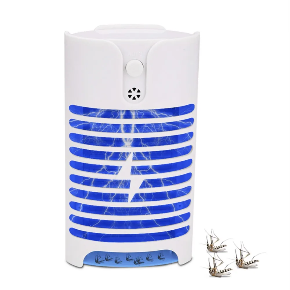 LED Mosquito Killer Lamps Socket Electric Fly Bug Insect Trap Zapper Night Lamp Lights EU US | Освещение