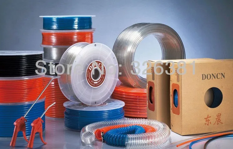 

New pneumatic pipePU tube / pneumatic tubes PU 8 * 5mm 100 m / plate Pneumatic tools Direct selling
