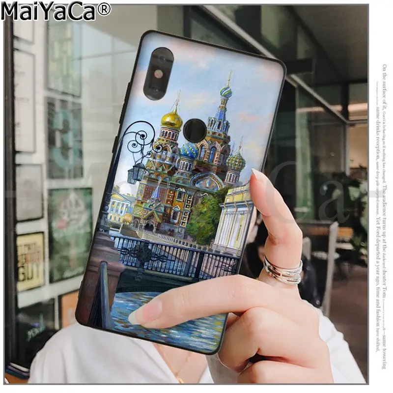 Чехол для телефона MaiYaCa с Российской Федерации Xiaomi Redmi 5 5Plus Note4 4X Note5 6A Mi 6 Mix2