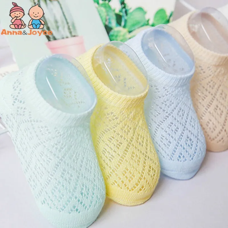 

5pairs/lot Baby's Summer Ventilate Mesh Socks Biys and Girls Cotton Soft Socks Short Socks for 0 To 8 Y