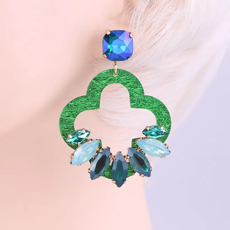 Earrings Green