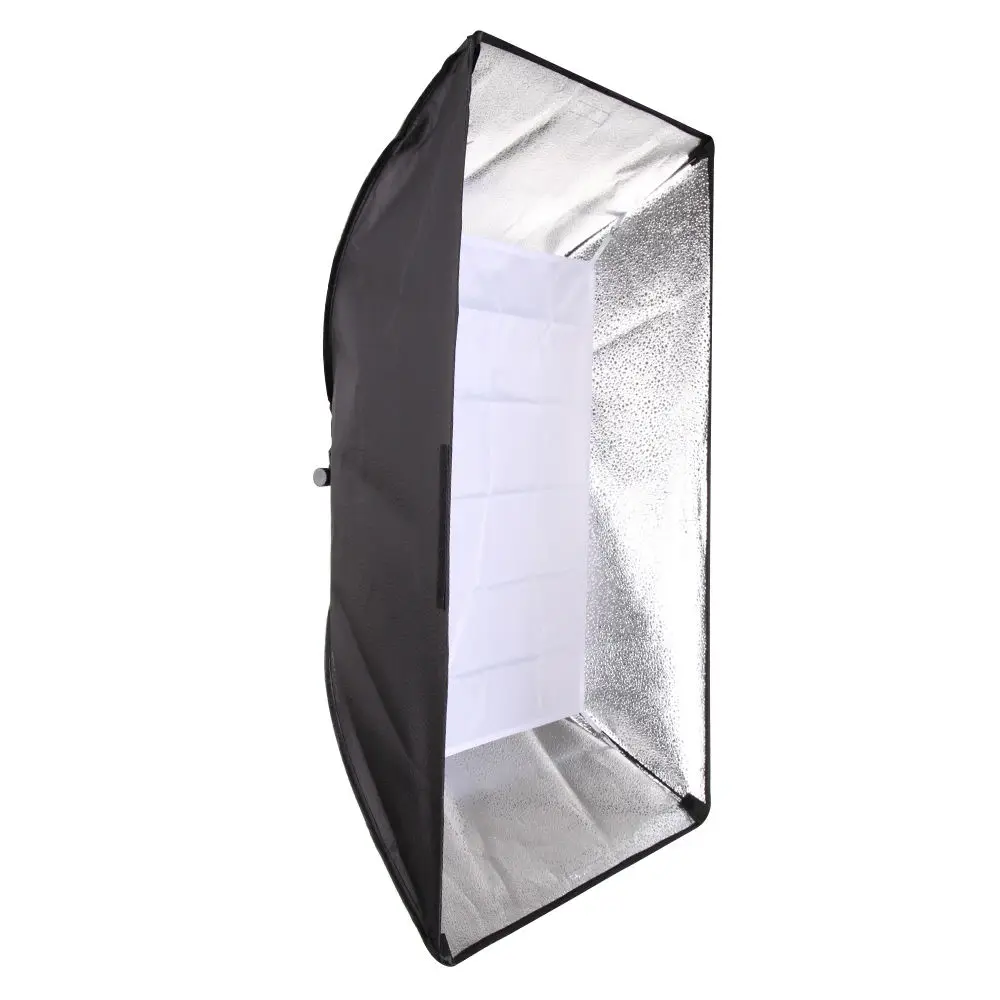 50x70cm Rectangular Softbox Diffuser with Universal Metal Mount for