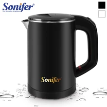 0.6L Travel Kettle Mini Electric Kettle 304 Stainless Steel Cordless Portable 600W Heating Electric Water Boiler Pot Sonifer