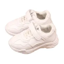 Детская обувь повседневные спортивные кроссовки модные однотонные детские туфли для девочек студенческие Кроссовки осенние кроссовки