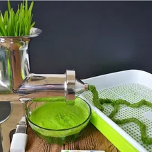 Высококачественная Ручная Соковыжималка из нержавеющей стали с холодным прессом, здоровая соковыжималка для пшеничной травы, соковыжималка для пшеничной травы