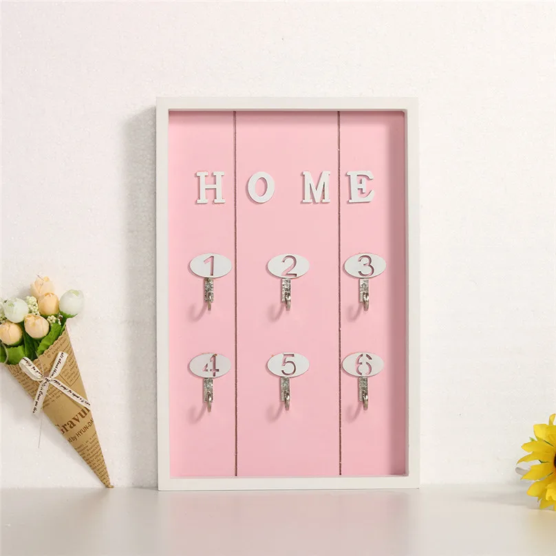 Creative Multi-purpose Key Hook Wall-mounted Storage Hook Key Shelves Storage Decorative Hooks For home 2019 NEW #3A04 (2)