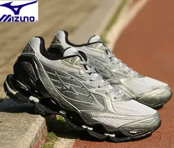 Mizuno Wave PROPHECY 6 Professional Мужская обувь воздушная амортизирующая обувь спортивные кроссовки Тяжелая атлетика обувь серый Размер 40-45